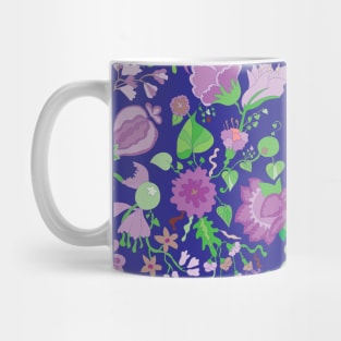 purple flowers Mug